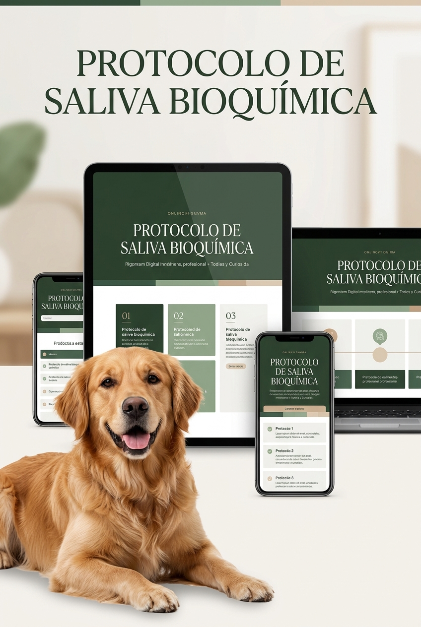 Protocolo de Saliva Bioquímica para el cuidado bucal de perros